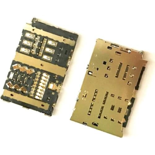 50PCS Sim Card Reader Slot Tray Module Holder Connector Socket For LG G6 G5 H870 H870DS LS993 VS988 H872