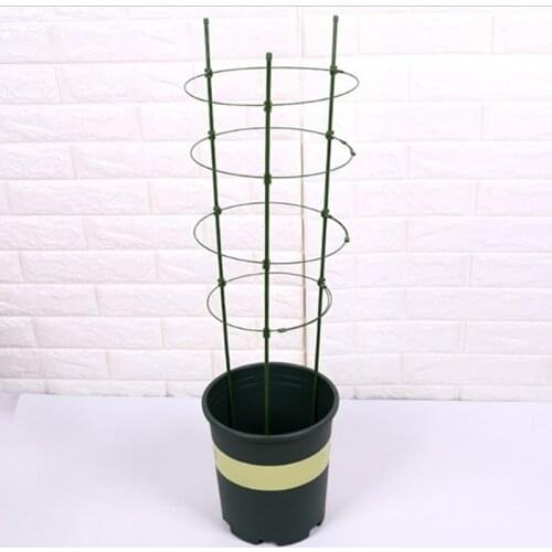 Conical Vegetables Plants Trellis Plant Support Vine Climbing Rack 45cm Frame Flower Decorative Garden Tools 1 set High quality