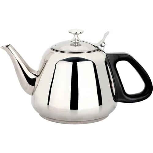 Stainless Steel Teapot Non-magnetic European Coffee Pot Home Hotel With Filter Induction Cooker