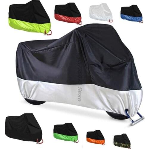 Motorcycle cover M L XL 2XL 3XL 4XL Outdoor UV waterproof Bike for Poncho Scooter Honda Cb 900F Hornet Kit Injection Fuel