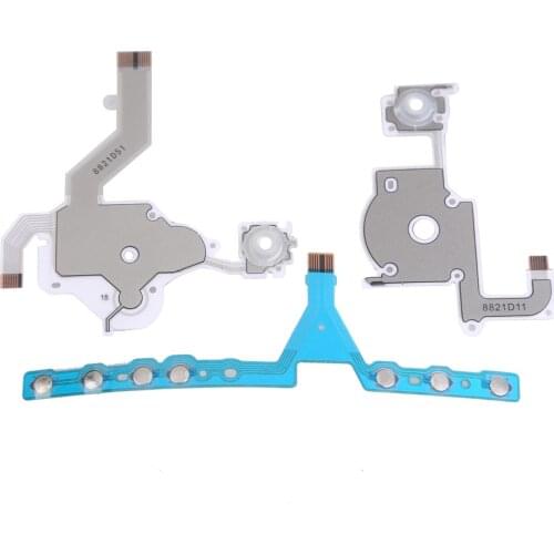 For PSP 3000 Left Right Buttons Button Flex Ribbon Cable Keypad Flex Cable Replacement Repair Parts Component for PSP 3000