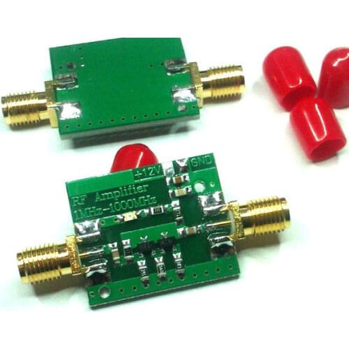 DYKB RF Amplifier 10KHz-4000MHz 10mW Broadband High Frequency Shortwave UV HF RF FM Radio Signal Amplifier VHF UHF