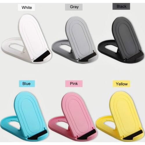 Mobile Phone Holder Accessories Portable Mini Desktop Holder Stand Table Cell Phone Holder For IPhone Samsung Xiaomi Huawei