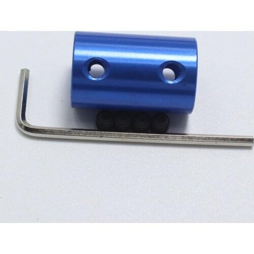 5sets OD14L25 5x8mm Aluminium Alloy Coupling 5mm to 8mm Shaft Couplings with Hex Wrench+Screws Motor Coupler Connector