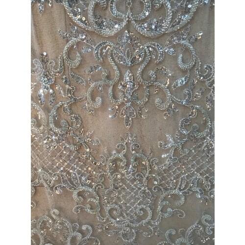 Latest African Lace Fabric Embroidered Nigerian Lace Fabrics SYJ-666831 Lovely French Lace Fabric For Dress