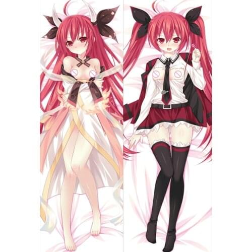 2016update hot japanese anime Decorative hugging body pillow cover case sexy girl DATE A LIVE Double-Sided 2Way 2WT 60X170CM