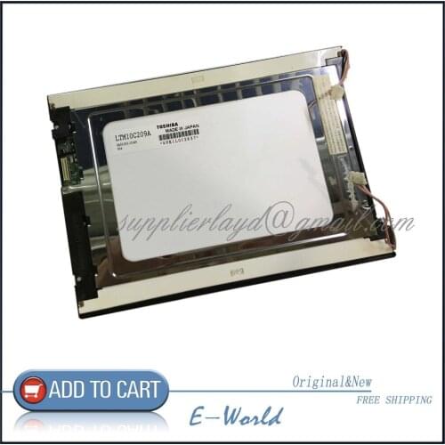 Original 10.4inch 640x480 For LTM10C209H LTM10C210 LTM10C209A LTM10C209F LTM10C209 INDUSTRIAL LCD Display Free Shipping