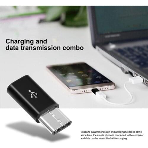 5PCS Type-C Adapter Android to type-c Synchronous Data Charging Adapter Phone Adapter Charging Data Adapter for Android