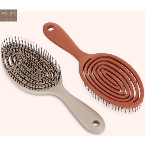 Youpin Xinzhi Relaxing Elastic Massage Comb Portable Hair Brush Massage Brush Anti-static Magic Brushes Head Combs