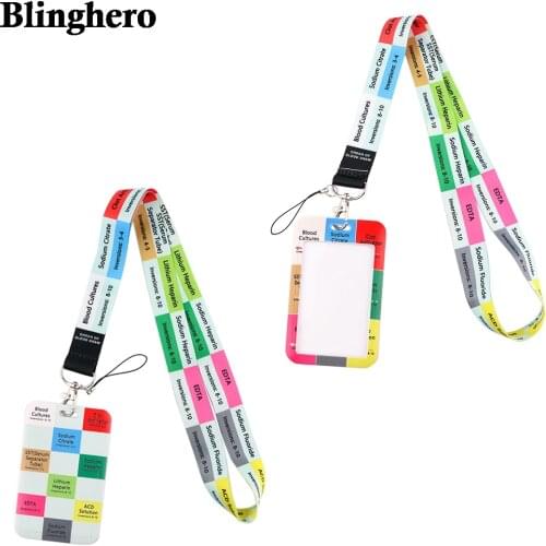 CB549 Critical Care Anesthetics ICU Lanyards Bus ID Name Work Card Cover Badge Holder For Nurse Doctor Accessories Gifts