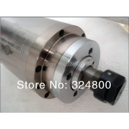 Genius 4kw 100mm diameter 380v 24,000 rev / min 400hz ER20 spindle motor for CNC machine