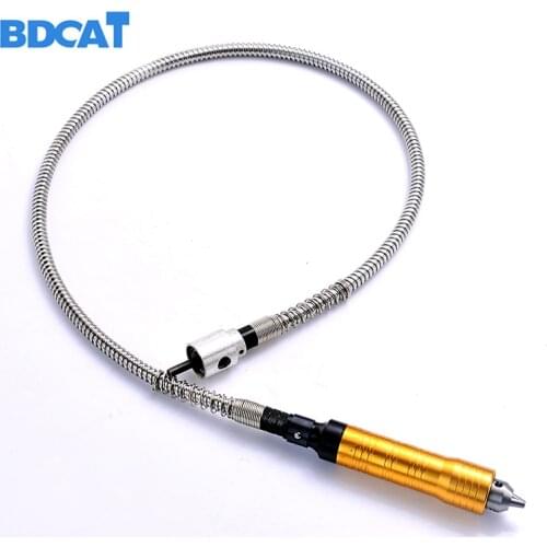 6mm Rotary Grinder Tool Flexible Flex Shaft Fits + 0-6.5mm Handpiece For Dremel Style Electric Drill Rotary Tool Accessories