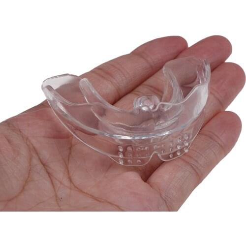 1pc Dental Transparent Silicone Teeth Retainer Dental Corrector Braces Mouth Guard Tools High Quality
