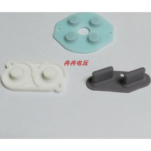 10sets Rubber Conductive Buttons A-B D-pad Silicone Start Select Keypad for Game Boy Classic for GBA SP