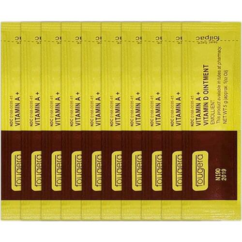 10pcs Permanent Makeup Repair Gel Tattoo Nursing Ointment A&D Anti Scar Tattoo Aftercare Cream for Eyebrow Lips Repairing TSLM1