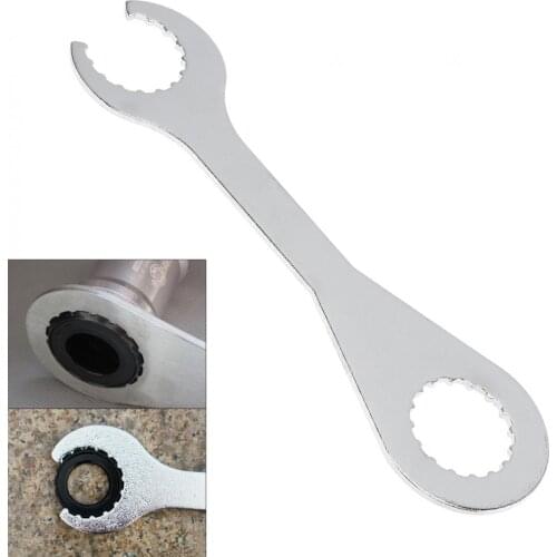 2 in 1 Spanner Practical Bike Bicycle Hollow Shaft Wrench Tool Mountain Cycling Crank Crankset Wrenches Bracket Ring Tools