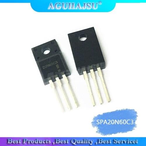 5pcs/lot SPA20N60C3 20N60C3 N-channel FET TO-220F 600V new original