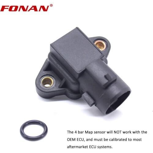 4 Bar Manifold Absolute Pressure Sensor For Honda B D H F series Aftermarket ECU