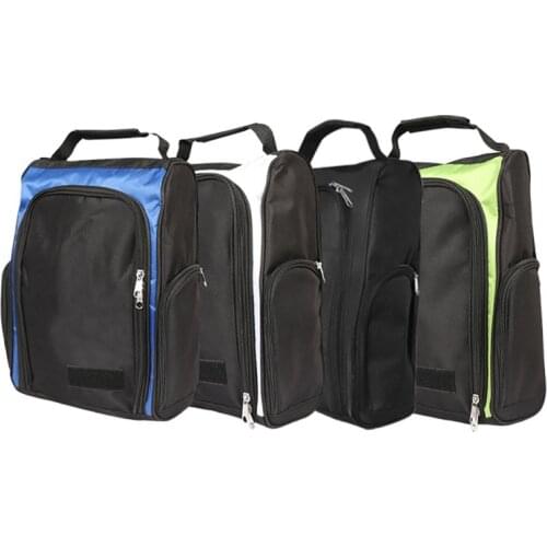 Breathable Portable Golf Shoe Bag Large Capacity Nylon Waterproof Zipper Men And Women Travel Outdoor Golf Shoe Bag