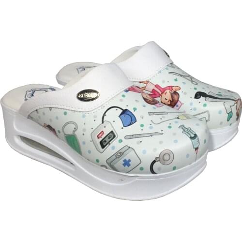 Hippocrates Air Cool Base Panda Embossed Doctor Nurse Doctor Hospital Slipper