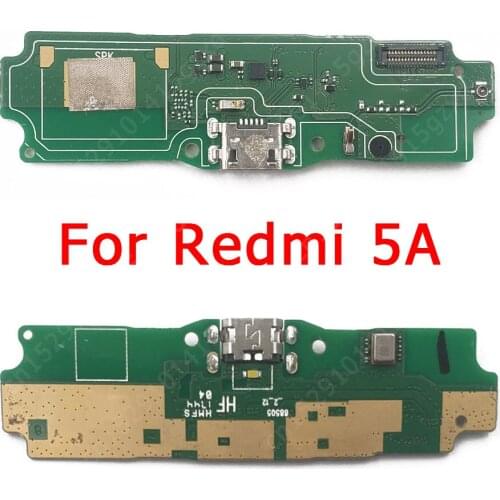 Original USB Charge Board for Xiaomi Redmi 5A Charging Port PCB Ribbon Plate Dock Connector Flex Cable Replacement Spare Parts