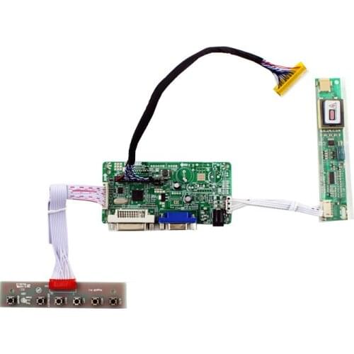 RT2281 LCD controller board with DVI VGA support for 17 inch 1440x900 lcd panel B170PW01 V0 N170C2-L01 diy free shipping
