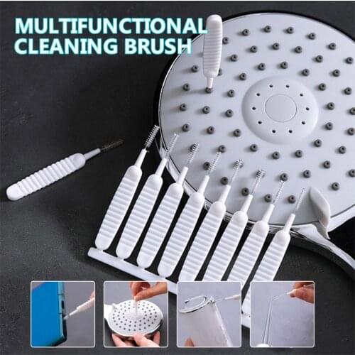 Bathroom Shower Brush Convenient Small Faucet Gap Brush Gap Brush Mini Shower Hole Cleaning Brush Household Products
