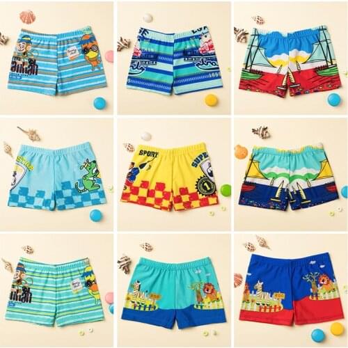 Boys Quick-Dry Shorts Children Trunks Swimming Pants Swimwear Sportswear Beach Water Play Pool Party Clothes Holiday Outfits