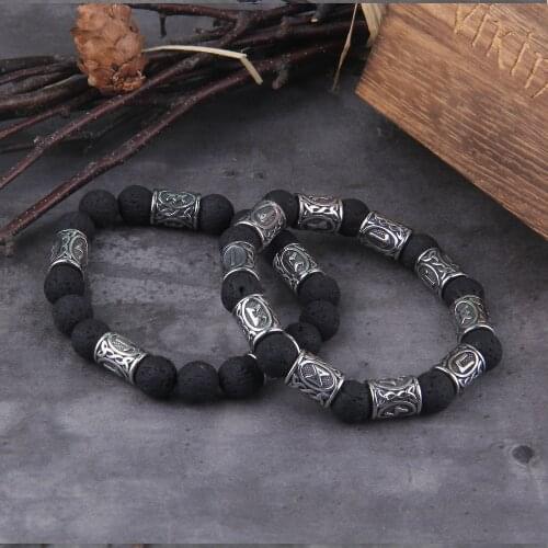 Vikings Jewelry Stone Bracelets