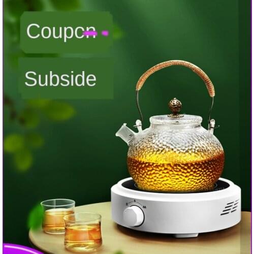 Waterproof and quiet electric ceramic stove, no pot, mini tea making apparatus, and light wave coffee oven for heating