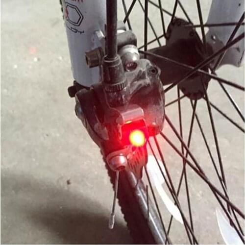 Waterproof Cycling Brake Bike Light Mount Tail Rear Bicycle Light LED High Brightness Red LED lamp Cycling safety Accessories SD