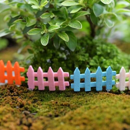 ZOCDOU Enclosure Pen Railing Rail Sheepfold Small Statue Decoration Accessories Miniature Children Toys Decor Crafts Figurines