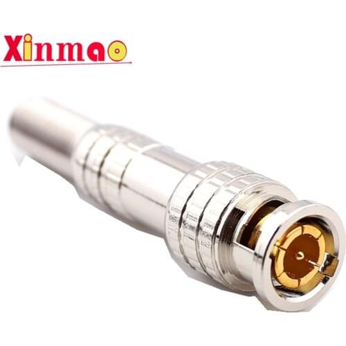 1/5/10pcs JR-B25 Male Solderless BNC Connector For CCTV Camera System Solder Less Twist Spring BNC Connector Jack for Coaxial
