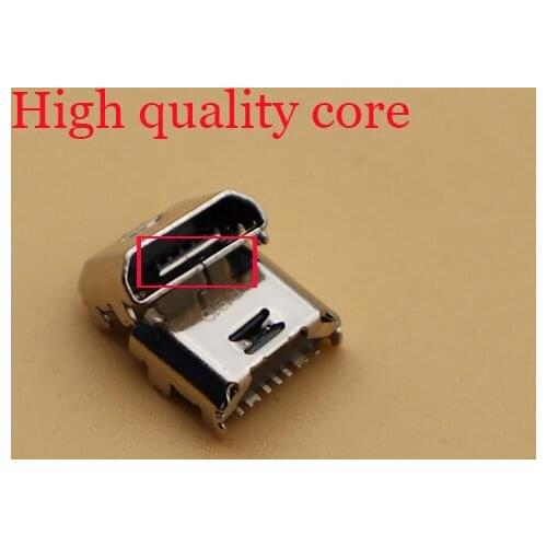 10PCS Charge Connector for Samsung T110 T111 T113 T115 T116 T560 T561 T580 T585 Galaxy Tab A(7 pin,micro USB type-B)