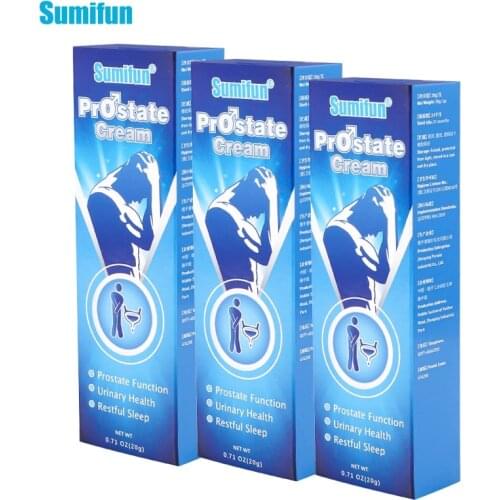 Sumifun 3box Male Prostatic Treatment Cream Urethritis Recovery Ointment Urological Urology Inflammation Ease Urethral Pressure