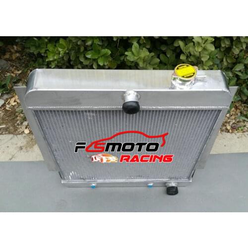 3Row Aluminum Radiator For 55-59 Chevy C/K Series Suburban 3100 3200 3400 3500 3600 3700 3800 G-M-C 100 150 Pickup Truck V8 AT