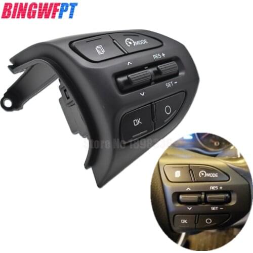 Audio Button For KIA K2 RIO 2017 2018 RIO X LINE Buttons Bluetooth Phone Cruise Control Volume