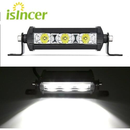 Car LED Light Work Light Bar White 6000k DRL Fog Lamps Lmap Bulbs for Auto 12V 24V Spotlight Car Light LED Car Styling