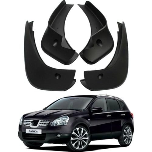 Auto parts Splash Guards Mud Flaps Fit For 2007-2013 Nissan QASHQAI J10 fender 4pcs/set