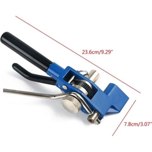B2QB High Quality Stainless Steel Zip Cable Tie plier Bundle Tool Tensioning Trigger action Cable with Cutter Durable