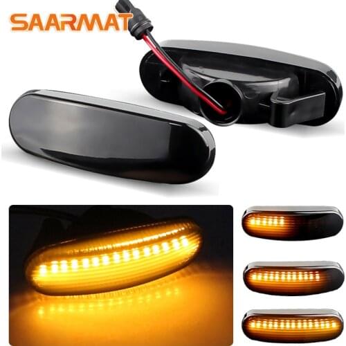 For Fiat Abarth Fior rande Punto Evo Panda Doblo Idea Linea Stilo Qubo Side Marker Flashing Indicator Flowing Water Blinker