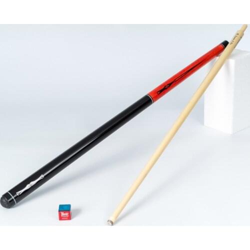 Eurasia Super Pro Billiard Maple Tree 1/2 Split Cue 145-147 CM Wooden Screw Red