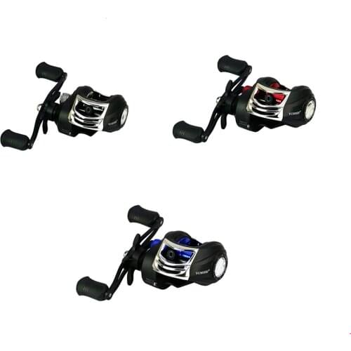 Metal Spool 7:2:1 High-speed Gear Fishing Baitcast Reel Reels Brake 8KG Spinning for Tackle Sea Carp Casting Bait Spining 2021