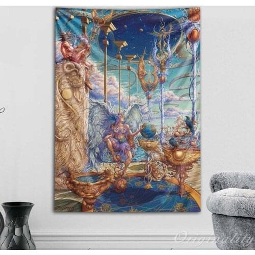 Marcelo Germana New Day In The Cosmos Tapestry Wall Hanging Home Decoration