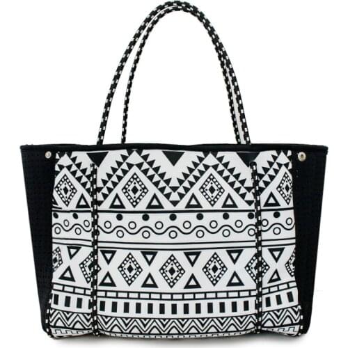 Neoprene Beach Bag Creative Large Capatity Handbag