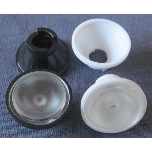 OPSC-20 High quality Led Lens Sets, Lens Diameter: 20mm, Holder Size: 22X12.5mm, 15 degree, Plano Grinding Surface, PMMA