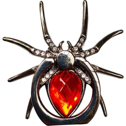 Spider Finger Ring Grip Cell Phone Holder Stand Attachment 360 Rotating Bracket Rack EM88