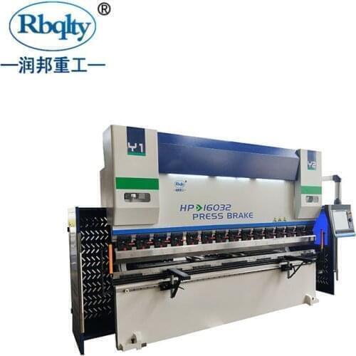 Rbqlty Electro-hydraulic CNC Press Brake,High Efficiency Automatic Sheet Metal Bending Machine