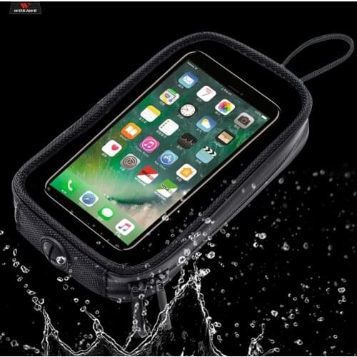 WOSAWE Motorcycle Bags Magnetic Gas Tank Bag Clear Water repellent For Cell Phone Case for Holder Mount With 7Pcs Strong Magnets