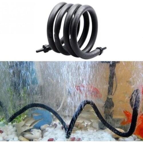All Sizes 20cm~120cm Aquarium Air Stone Bubble Bar Wall Curtain Tube Hose Fish Tank Pump Hydroponic Oxygen Diffuser Tube